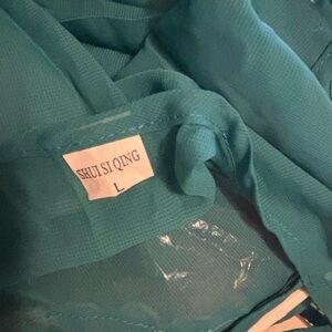 Teal SHUI SI QING Top